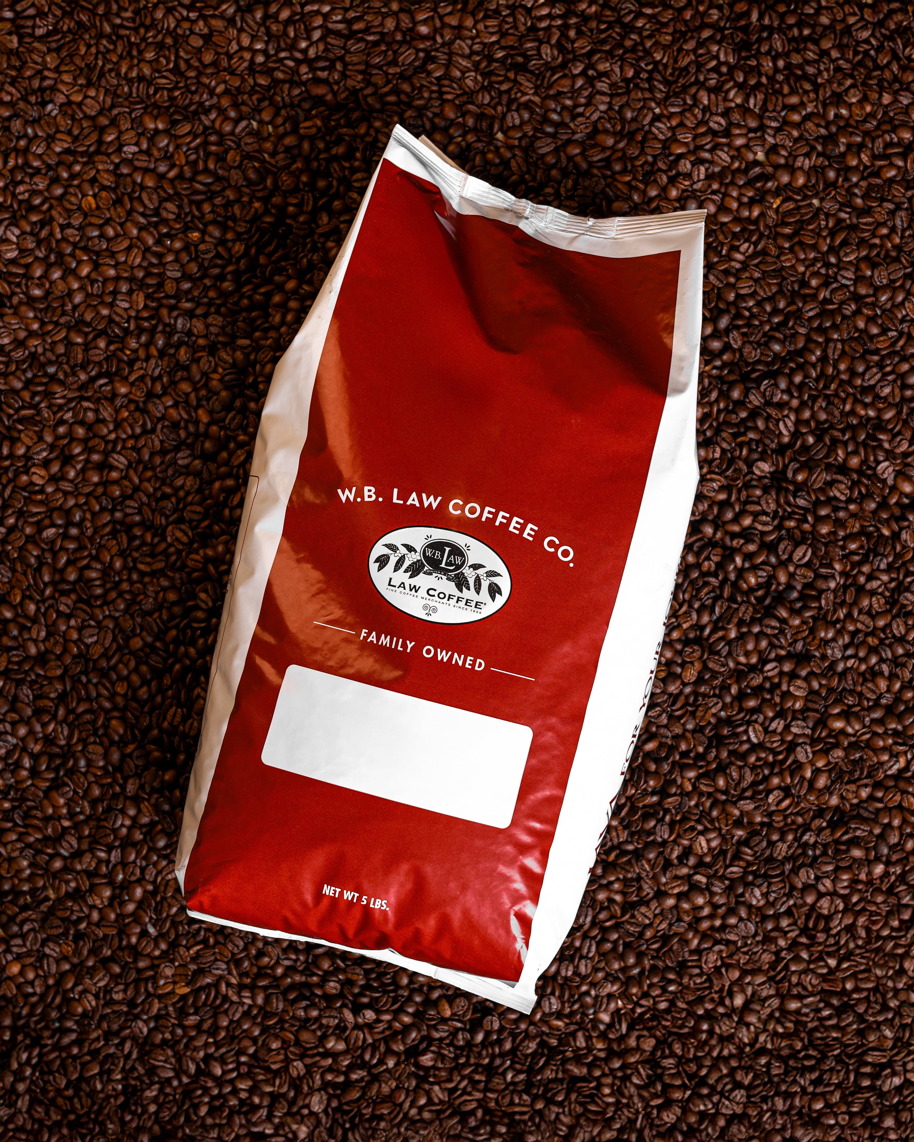Premium House Blend Coffee Beans (3x5lb) – WB Law Coffee Co.