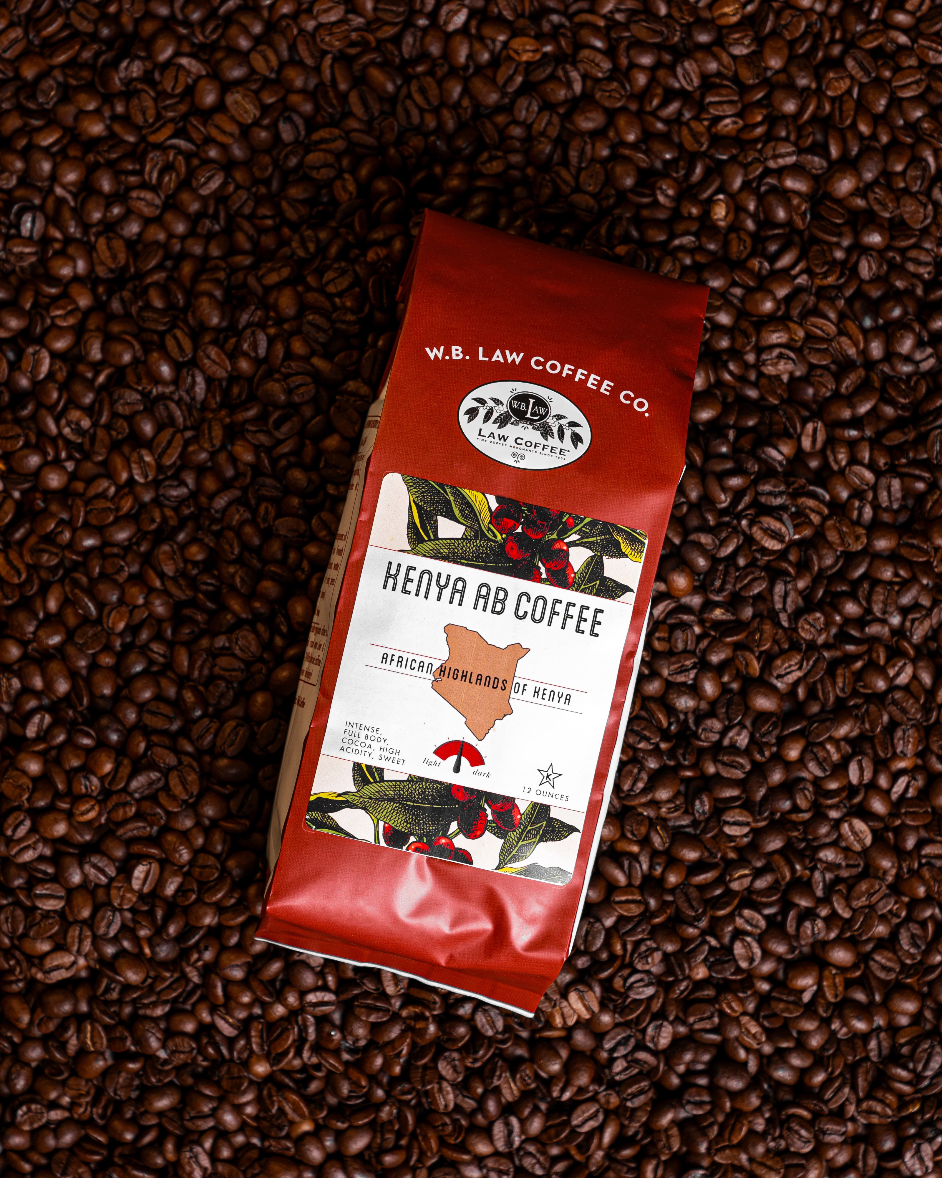 Kenya AB Coffee (12oz Bag) – WB Law Coffee Co.