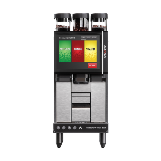 A Schaerer Coffee Soul C bean to cup coffee brewer.