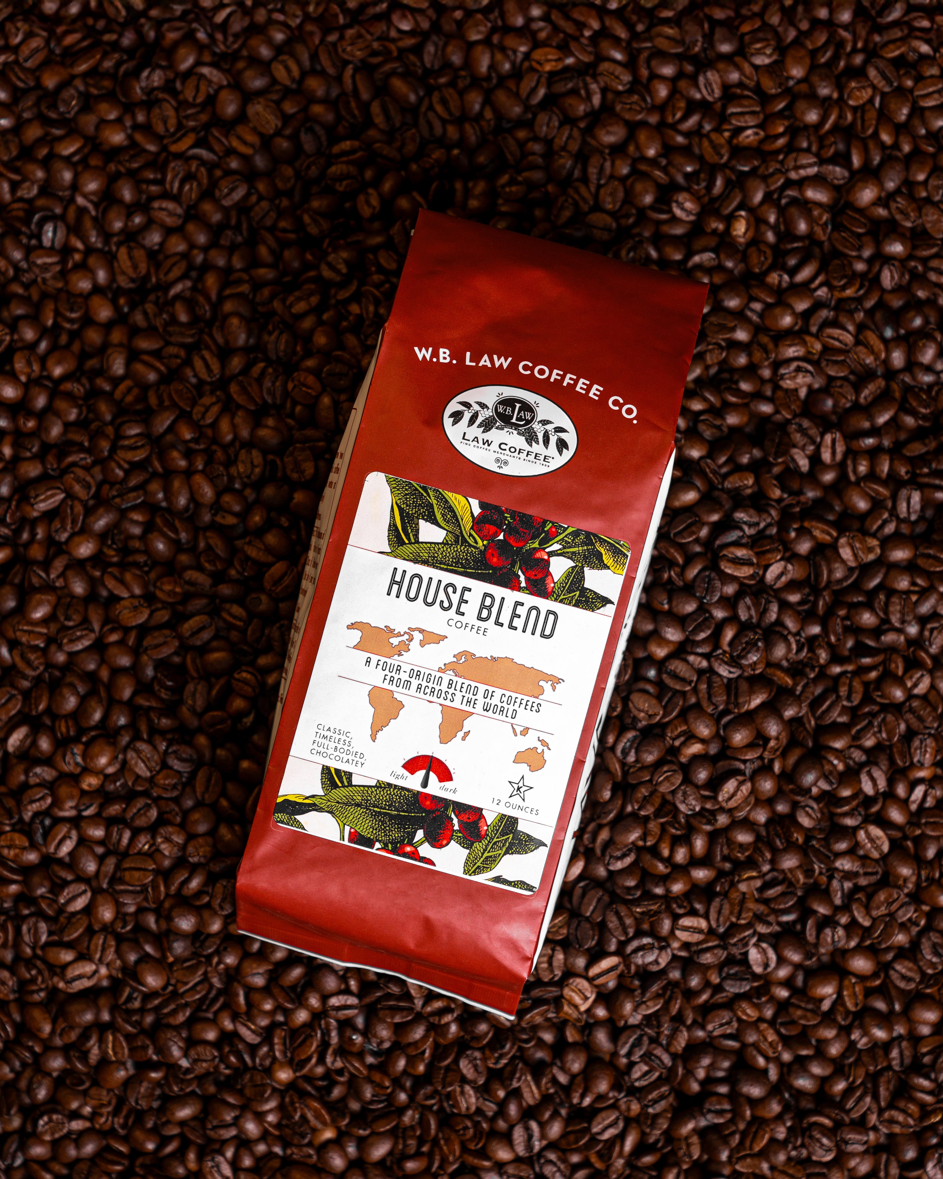 House Blend Coffee (12oz Bag) – WB Law Coffee Co.