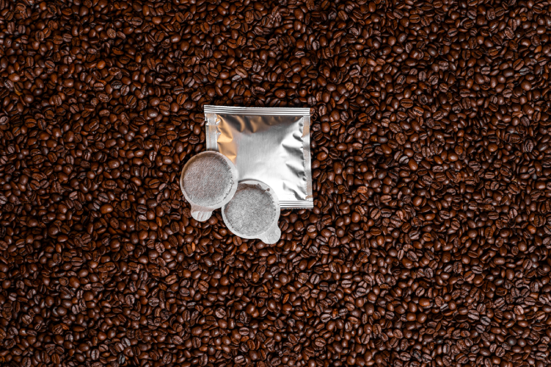 Two espresso pods