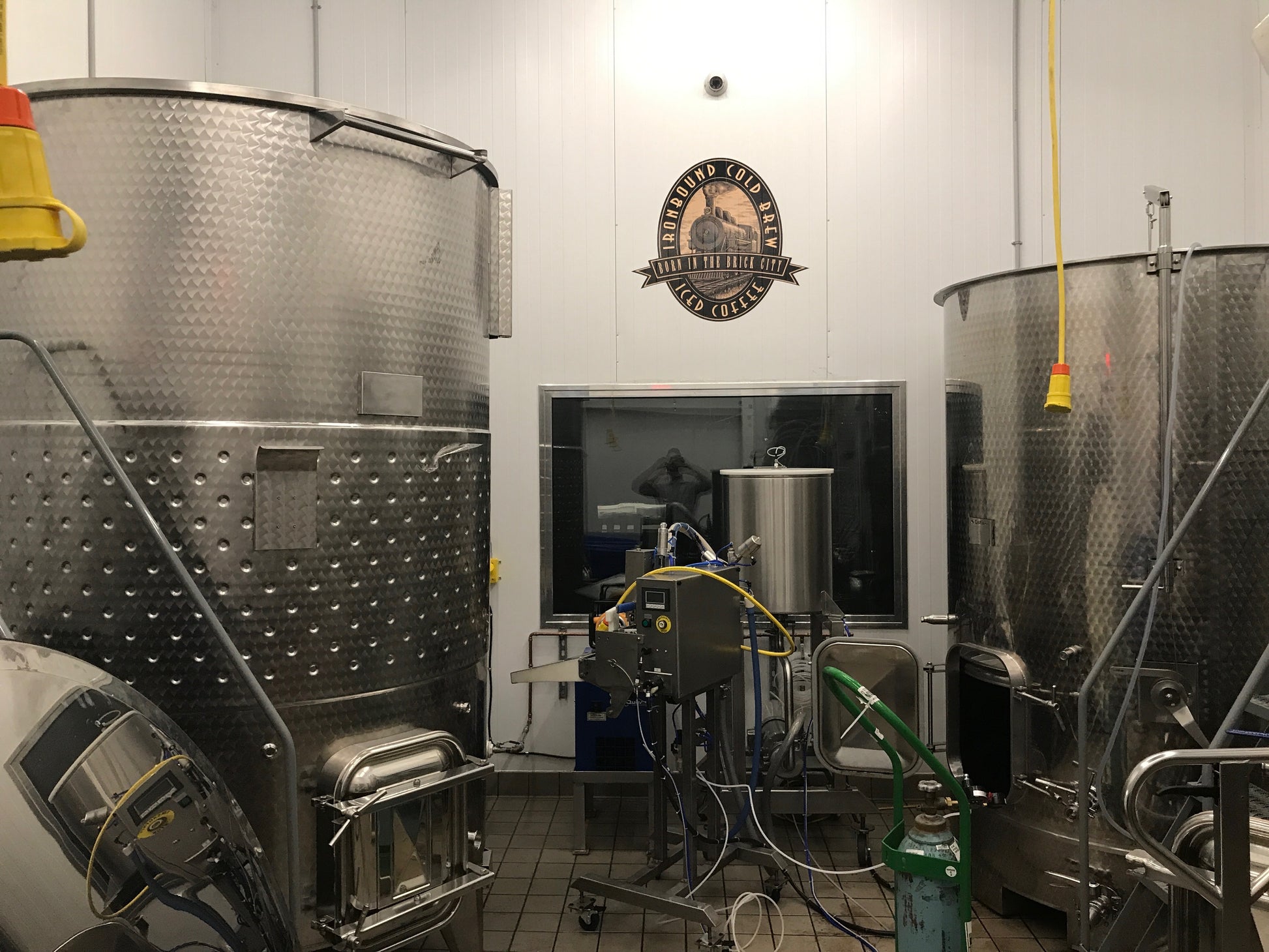 A photo of our cold brew coffee brewery in Newark, Nj